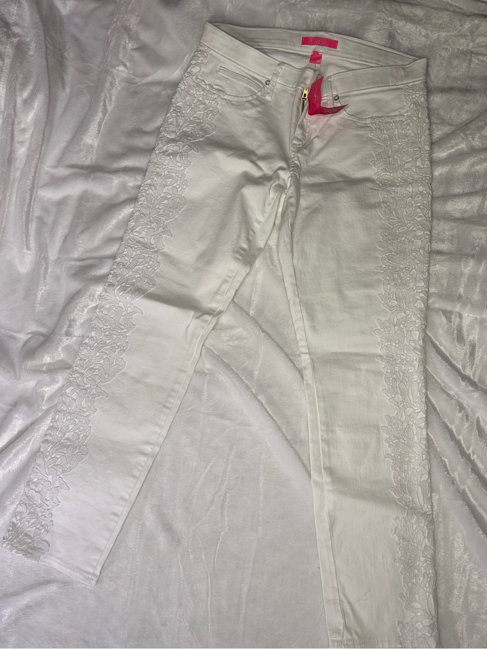 NWT LILLY PULITZER SOUTH OCEAN SKINNY CROP